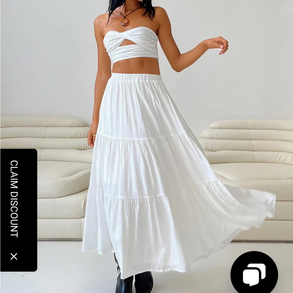 Princess Polly Allie Set White XS